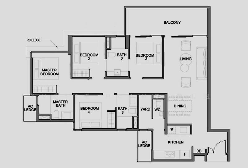 Kingsford Waterbay Condominium For Sale at S$ 1,950,000 | PropertyGuru Singapore