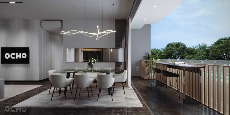 Ocho Condominium For Sale at S$ 1,483,700 | PropertyGuru Singapore - Dining Room