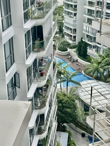 Riversound Residence, 1 Sengkang East Avenue, 1 Bedroom, 452 sqft, Condominium For Rent, by Rina Royale Tan, 500060332 - Balcony - PropertyGuru.com.sg