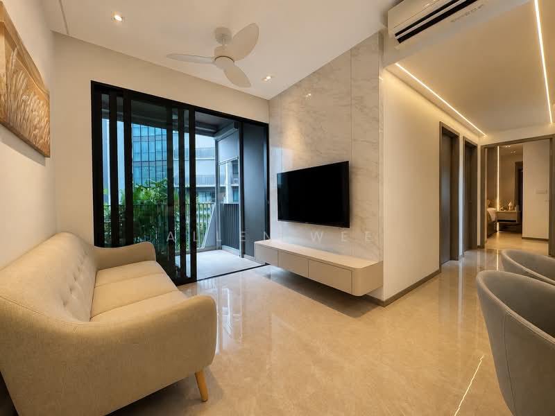 The Garden Residences, 1 Serangoon North View, 3 Bedrooms, 786 sqft, Condominium For Sale, by Allen Wee, 500060393 - Living Room - PropertyGuru.com.sg