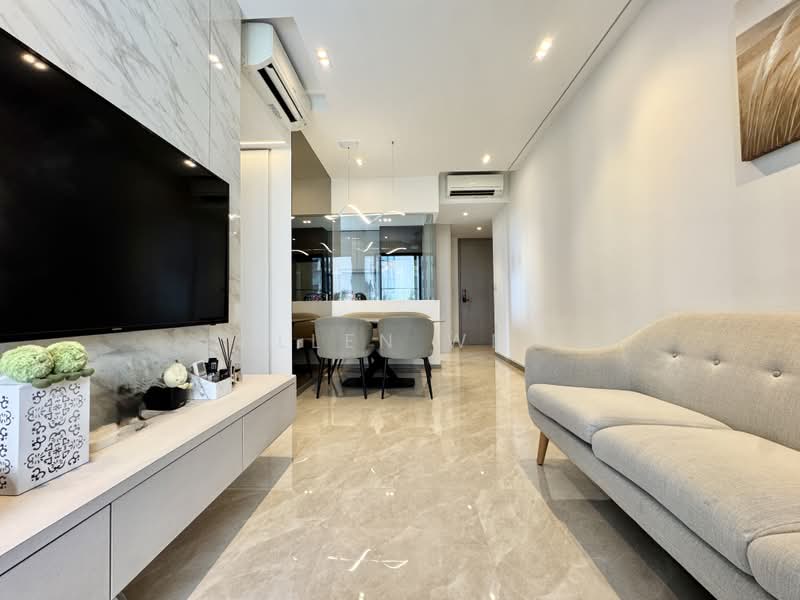 The Garden Residences, 1 Serangoon North View, 3 Bedrooms, 786 sqft, Condominium For Sale, by Allen Wee, 500060393 - Living Room - PropertyGuru.com.sg