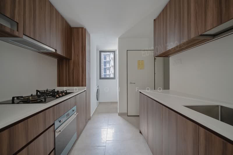 Lentor Modern, 7 Lentor Central, 3 Bedrooms, 1,109 sqft, Condominium For Rent, by Edison Foo, 500060395 - Kitchen - PropertyGuru.com.sg
