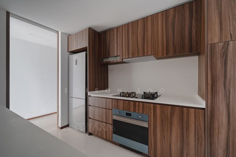 Lentor Modern, 7 Lentor Central, 3 Bedrooms, 1,109 sqft, Condominium For Rent, by Edison Foo, 500060395 - Kitchen - PropertyGuru.com.sg