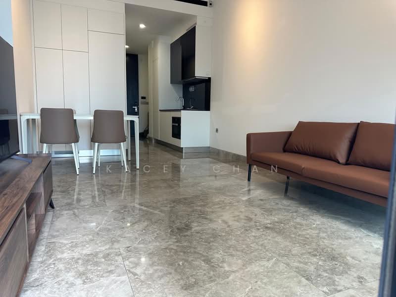 Martin Modern, 8 Martin Place, 2 Bedrooms, 764 sqft, Apartment For Rent, by Kacey Chan, 500060410 - Living Room - PropertyGuru.com.sg