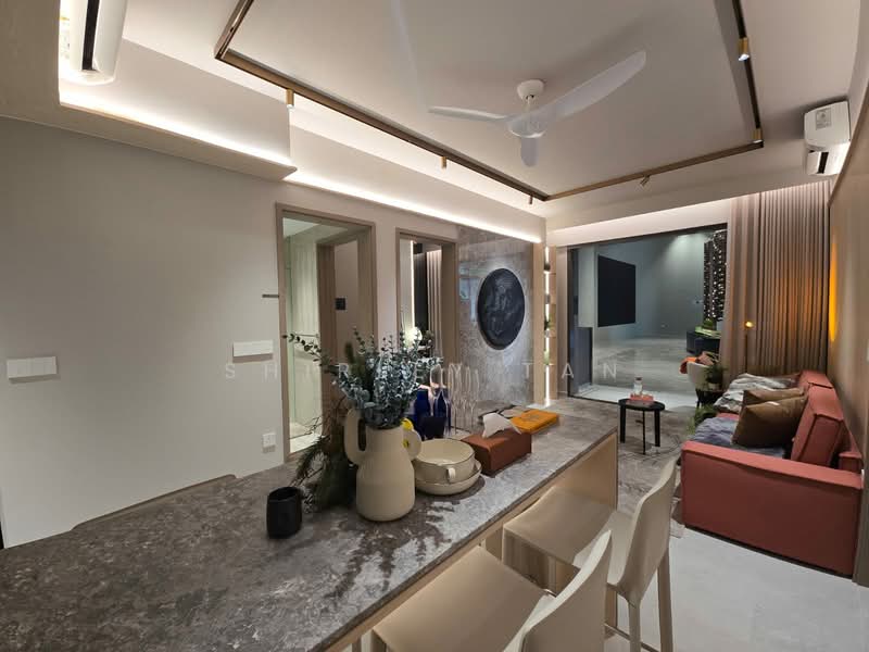River Modern Condominium For Sale at S$ 1,548,000 | PropertyGuru Singapore - Living Room