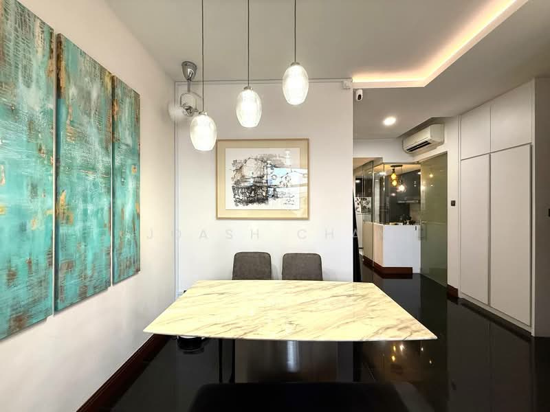 River Place Condominium For Sale at S$ 1,480,000 | PropertyGuru Singapore - Dining Room