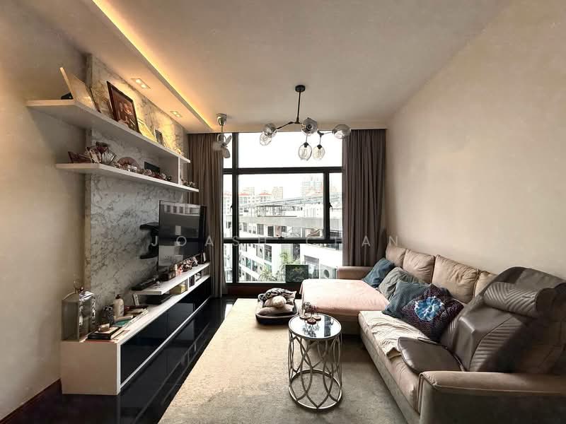 River Place Condominium For Sale at S$ 1,480,000 | PropertyGuru Singapore - Living Room