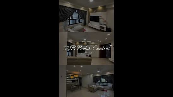 221B Bedok Central, 221B Bedok Central, 3 Bedrooms, 968 sqft, HDB Flat For Rent, by Lester Lee, 500060468 - PropertyGuru.com.sg