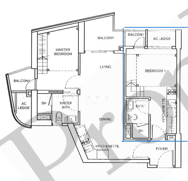 City Gate, 371 Beach Road, Studio, 300 sqft, Apartment For Rent, by Jeannie Ang Cheng Li, 500060522 - PropertyGuru.com.sg