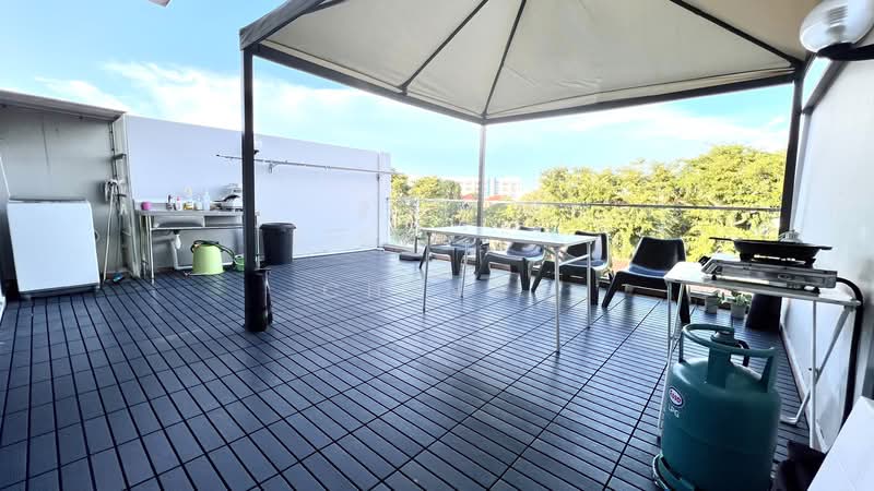 Tanah Merah MRT Mins Walk (Private Bathroom/ No Visitors) Common Bedroom, Tanah Merah, Room Rental, 150 sqft, Terraced House For Rent, by CHEN ., 500060548 - Balcony - PropertyGuru.com.sg