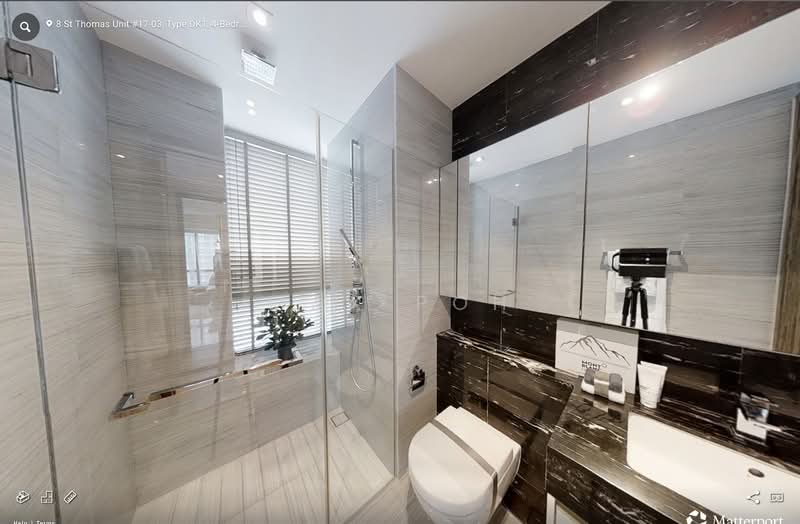8 Saint Thomas Condominium For Sale at S$ 4,988,888 | PropertyGuru Singapore - Bathroom
