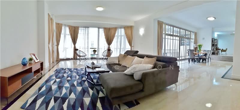 Leonie Condotel, 2 Leonie Hill Road, 4 Bedrooms, 2,715 sqft, Condominium For Rent, by Lawrence Hong, 500060590 - Living Room - PropertyGuru.com.sg