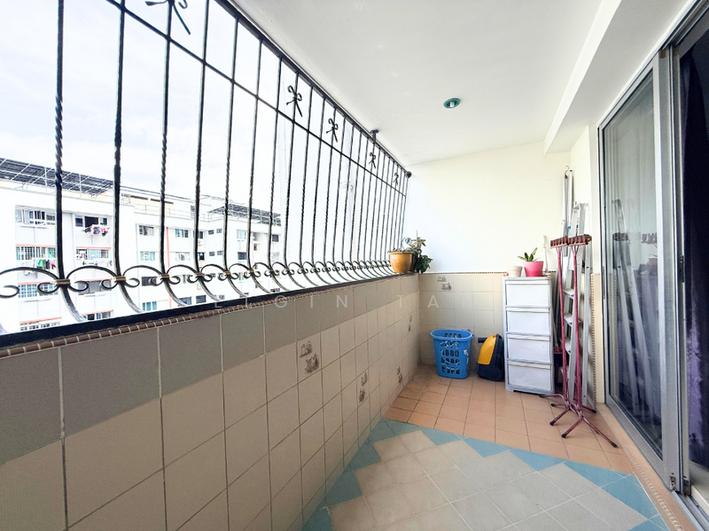 132 Lorong Ah Soo HDB Flat For Sale at S$ 948,000 | PropertyGuru Singapore - Balcony