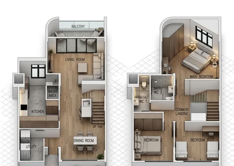 132 Lorong Ah Soo, 132 Lorong Ah Soo, 4 Bedrooms, 1,624 sqft, HDB Flat For Sale, by Elgin Tan, 500060597 - Living Room - PropertyGuru.com.sg