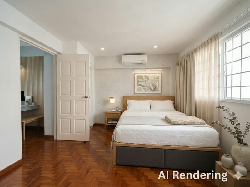 132 Lorong Ah Soo, 132 Lorong Ah Soo, 4 Bedrooms, 1,624 sqft, HDB Flat For Sale, by Elgin Tan, 500060597 - Bedroom - PropertyGuru.com.sg