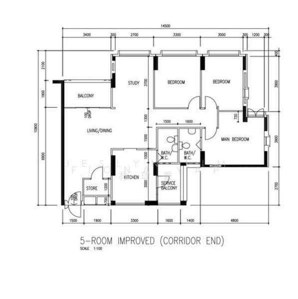 547 Serangoon North Avenue 3, 547 Serangoon North Avenue 3, 3 Bedrooms, 1,291 sqft, HDB Flat For Rent, by Jeslyn Lim 林瑞香, 500060628 - PropertyGuru.com.sg