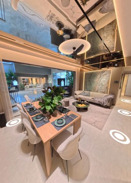 River Modern Condominium For Sale at S$ 3,368,000 | PropertyGuru Singapore - Unbeatable. 5.5m wide living,dine&balco!