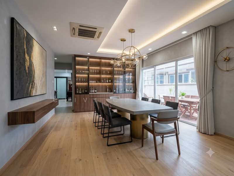 Lorong Marican, , 6 Bedrooms, 3,300 sqft, Semi-Detached House For Sale, by Clive Cheong, 500060664 - AI Dining Room - PropertyGuru.com.sg