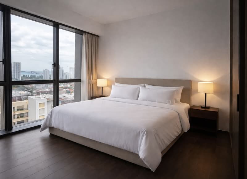 Tembusu Grand, 98 Jalan Tembusu, 3 Bedrooms, 990 sqft, Condominium For Rent, by Sherry Yeo, 500060764 - Bedroom (illustration) - PropertyGuru.com.sg