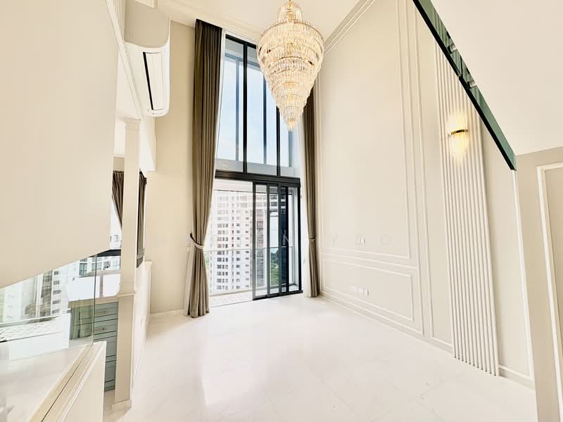 Freehold Duplex Penthouse Amber Road | Sea View | $25xx PSF ONLY |3 Bed | Rare High Floor | Near MRT, , 3 Bedrooms, 1,399 sqft, Condominium For Sale, by Martin Yeo, 500060769 - Living Room - PropertyGuru.com.sg