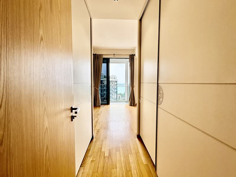 Freehold Duplex Penthouse Amber Road | Sea View | $25xx PSF ONLY |3 Bed | Rare High Floor | Near MRT, , 3 Bedrooms, 1,399 sqft, Condominium For Sale, by Martin Yeo, 500060769 - Corridor - PropertyGuru.com.sg