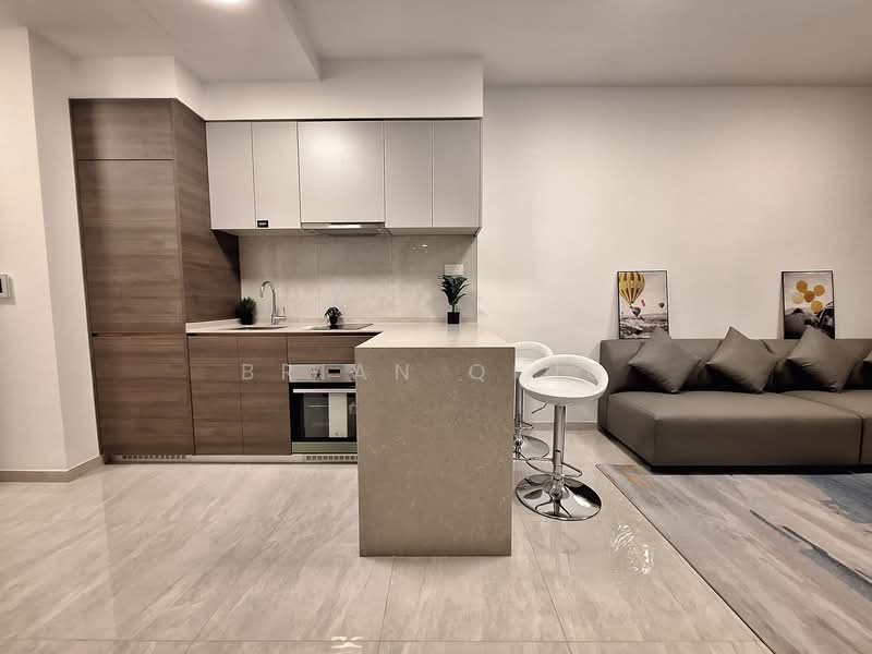 The Florence Residences, 87 Hougang Avenue 2, 1 Bedroom, 484 sqft, Condominium For Rent, by Brian Qing, 500060775 - Kitchen - PropertyGuru.com.sg