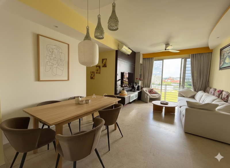 Ang Mo Kio Undervalue Condo Condominium For Sale at S$ 1,779,000 | PropertyGuru Singapore - Living Room