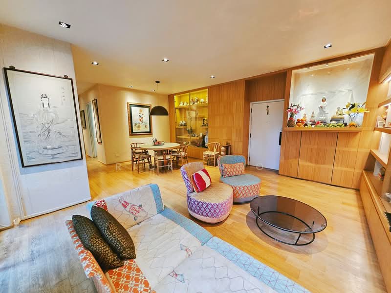 Holland Peak Condominium For Sale at S$ 2,388,000 | PropertyGuru Singapore - Living Room