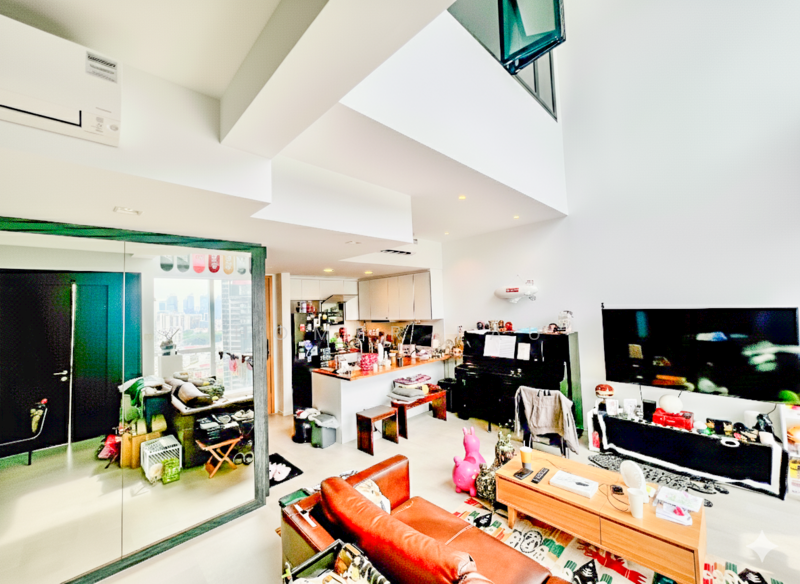 Strata Apartment For Sale at S$ 2,499,000 | PropertyGuru Singapore - Living Room