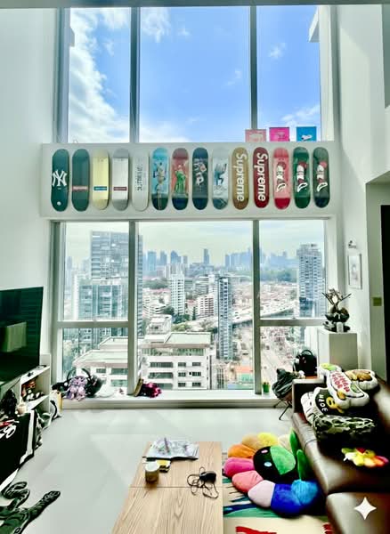 Strata Apartment For Sale at S$ 2,499,000 | PropertyGuru Singapore - Living Room