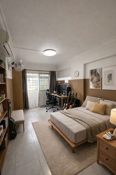 515 Pasir Ris Street 52 HDB Flat For Sale at S$ 828,000 | PropertyGuru Singapore - Bedroom