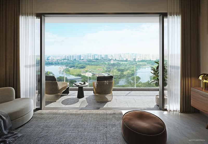 The LakeGarden Residences Condominium For Sale at S$ 3,178,000 | PropertyGuru Singapore - Balcony