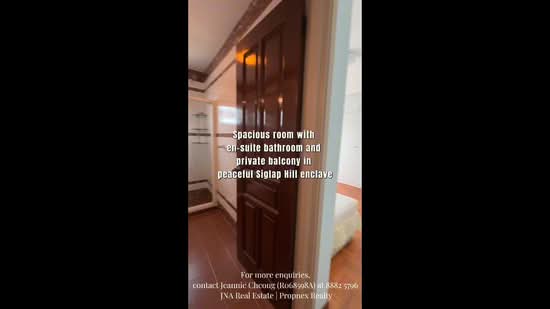 Private En-Suite with Balcony – Siglap Landed, , Room Rental, 270 sqft, Semi-Detached House For Rent, by Jeannie Cheong, 500061089 - PropertyGuru.com.sg