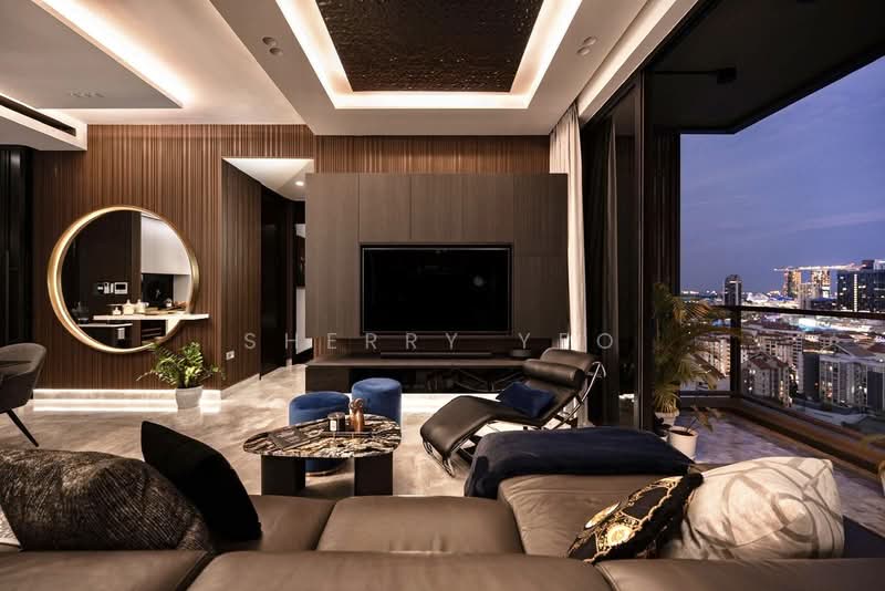 Martin Modern Apartment For Sale at S$ 4,330,000 | PropertyGuru Singapore - Living Room