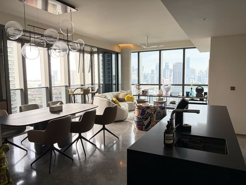 Riviere Condominium For Sale at S$ 8,888,000 | PropertyGuru Singapore - Living Room
