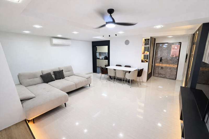 301B Anchorvale Drive HDB Flat For Sale at S$ 698,888 | PropertyGuru Singapore - Living Room
