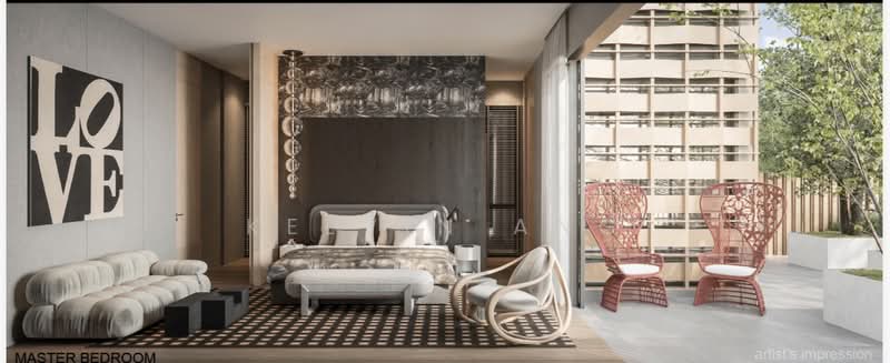 ❤️❤️❤️Bukit Timah Semi-Detached House For Sale at S$ 14,880,000 | PropertyGuru Singapore - Master Bedroom