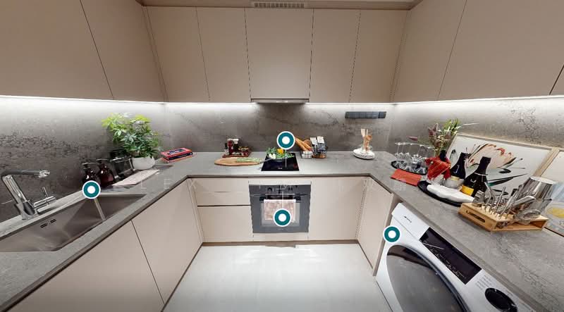 River Modern Condominium For Sale at S$ 1,819,000 | PropertyGuru Singapore - Kitchen