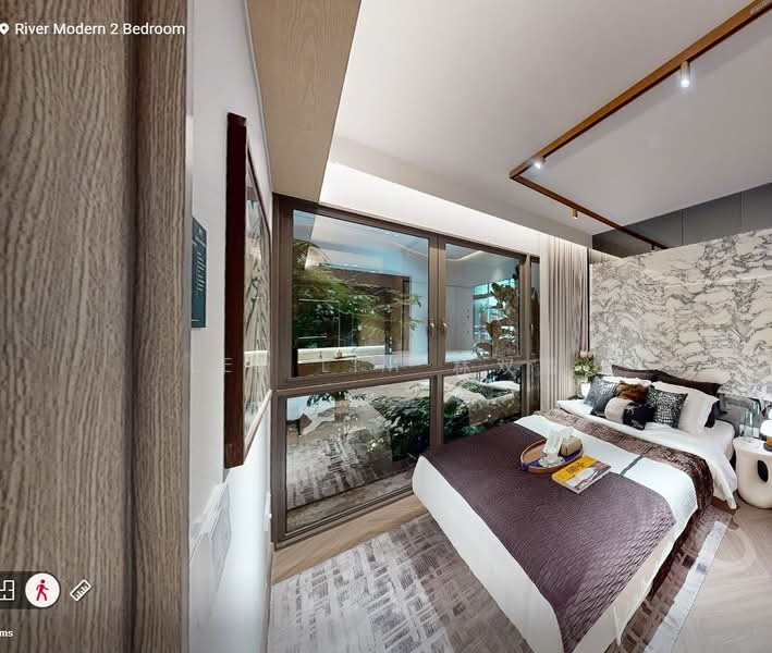 River Modern Condominium For Sale at S$ 1,819,000 | PropertyGuru Singapore - Bedroom