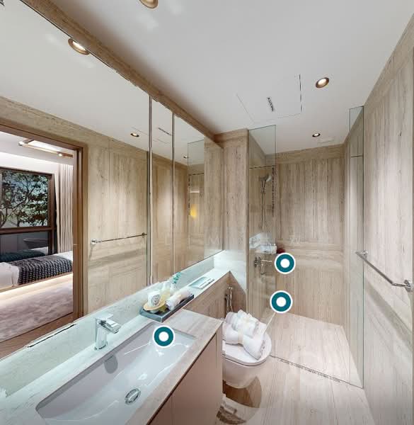 River Modern Condominium For Sale at S$ 1,819,000 | PropertyGuru Singapore - Bathroom