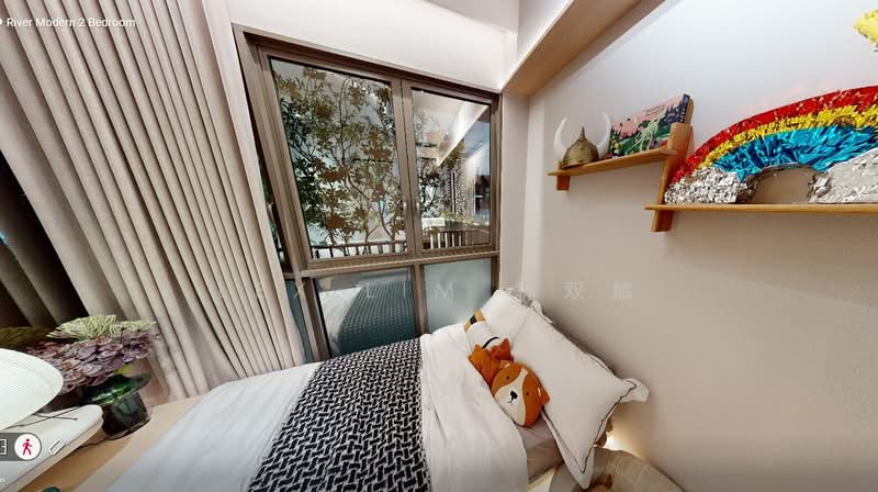 River Modern Condominium For Sale at S$ 1,819,000 | PropertyGuru Singapore - Bedroom
