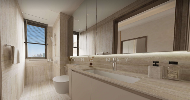 River Modern Condominium For Sale at S$ 1,859,000 | PropertyGuru Singapore - Bathroom