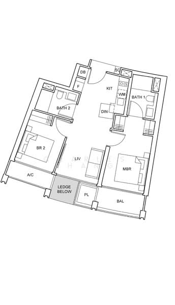 One Pearl Bank, 1 Pearl Bank, 2 Bedrooms, 743 sqft, Condominium For Rent, by Charles Zhang, 500061327 - PropertyGuru.com.sg