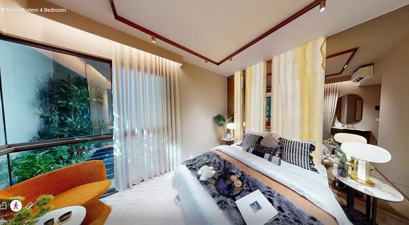 River Modern Condominium For Sale at S$ 5,995,000 | PropertyGuru Singapore - Bedroom