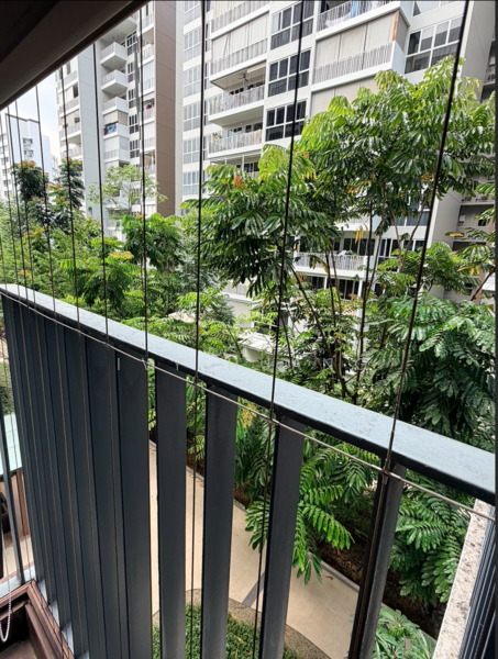 Twin Fountains, 11 Woodlands Avenue 6, 3 Bedrooms, 1,033 sqft, Executive Condominium For Rent, by Ivy Huang, 500061335 - View from Balcony - PropertyGuru.com.sg