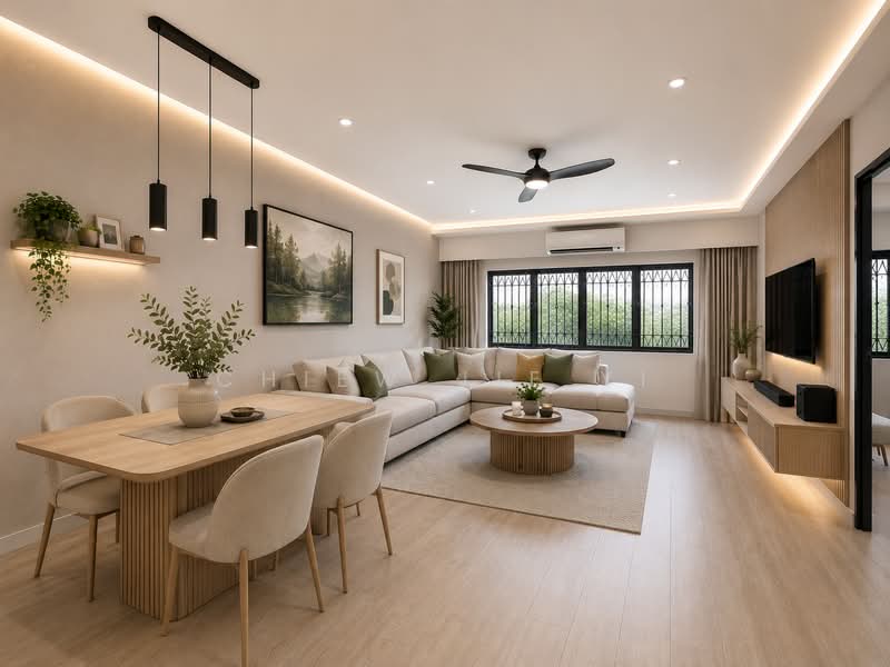 635 Choa Chu Kang North 6, 635 Choa Chu Kang North 6, 4 Bedrooms, 1,528 sqft, HDB Flat For Sale, by Chiew Jie Yi, 500061385 - ID - Living Room - PropertyGuru.com.sg