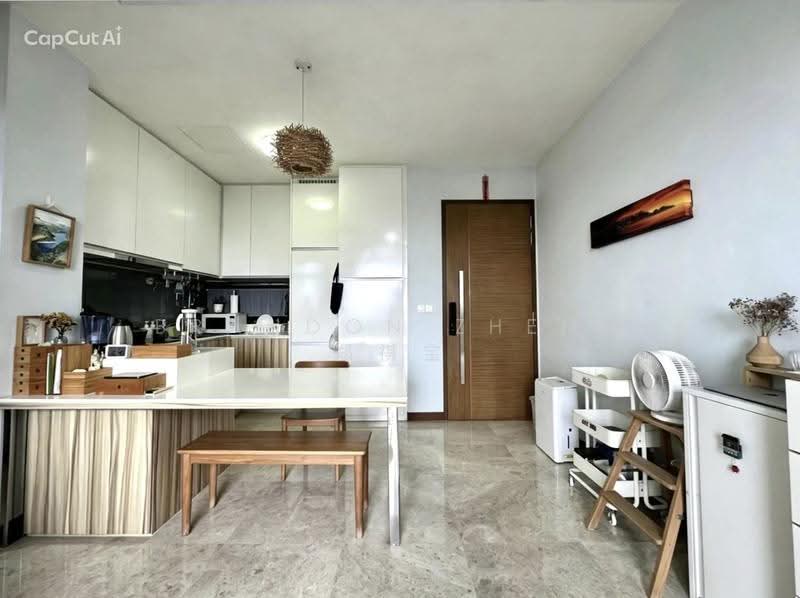 Eco Sanctuary, 65 Chestnut Avenue, Dairy Farm / Bukit Panjang / Choa Chu Kang, 2 Bedrooms, 667 sqft, Condominium For Sale, by Brandon Zheng 郑祺宝, 500061391 - Kitchen - PropertyGuru.com.sg
