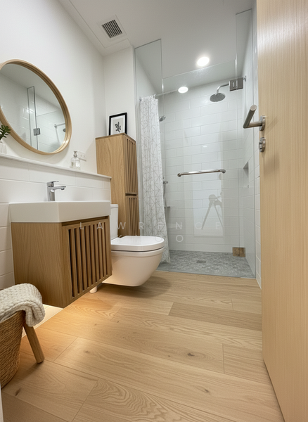 The Tre Ver Condominium For Sale at S$ 1,481,888 | PropertyGuru Singapore - Bathroom (Artistic Impression)