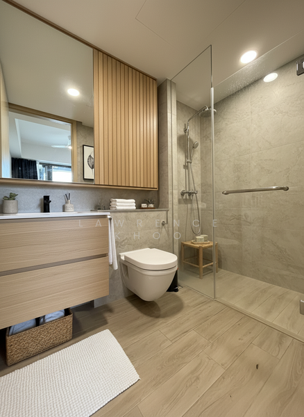 The Tre Ver Condominium For Sale at S$ 1,481,888 | PropertyGuru Singapore - Master Bathroom (Artistic Impression)