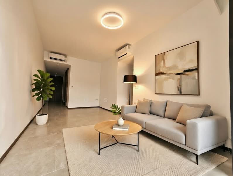 Lentor Modern Condominium For Sale at S$ 2,330,000 | PropertyGuru Singapore - Living Room